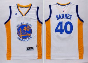Maillot De Basket Golden State Warriors Harrison Barnes 40 Tissus Sportif Fans Edition Blanc